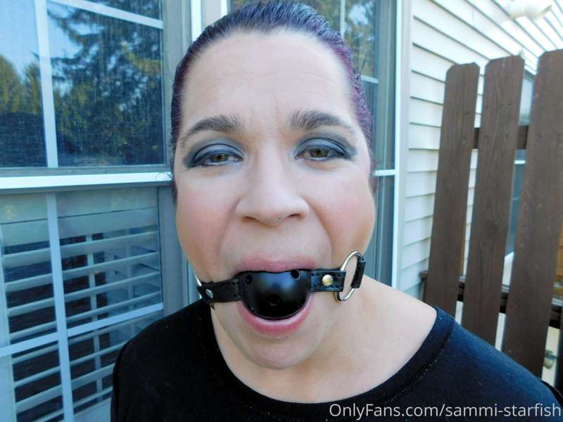 Ball gagged and ready for punishment part 2