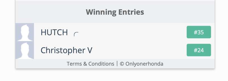 Here are the winners for the Onlyfans Anniversary Giveaway! ..