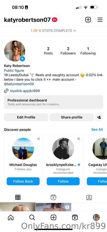 Please can everyone go follow my new Instagram - Katyroberts..