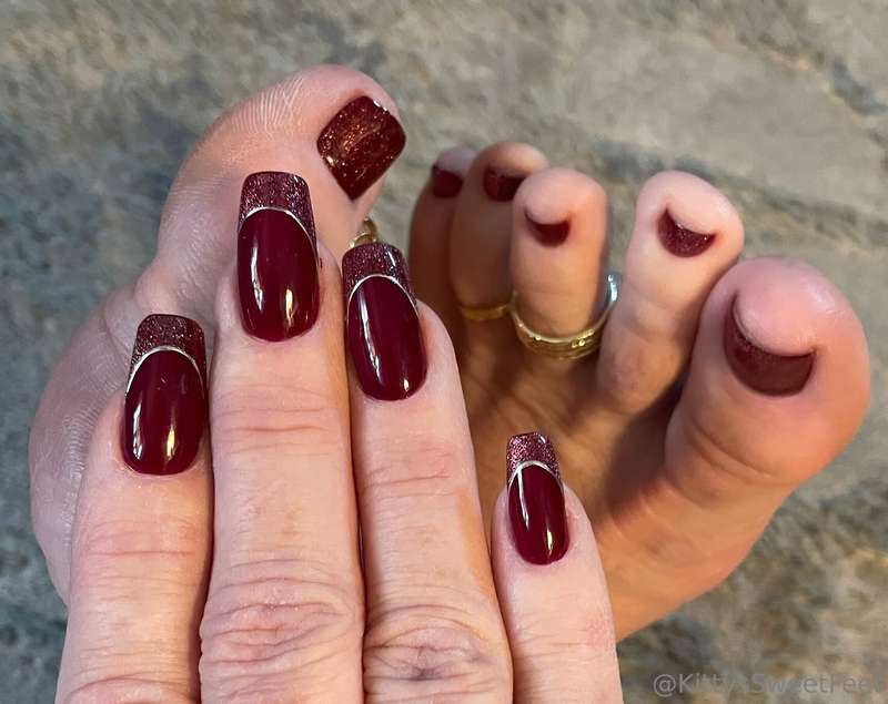 New mani-pedi—feeling flawless! What do you think? 4