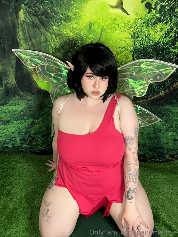 i did tinkerbell a couple days ago and i had to pair her wit..