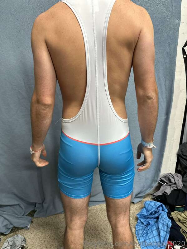 Wrestling singlet wearing private! 19