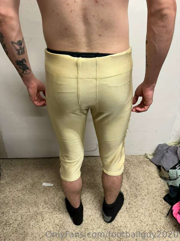 I look great in football pants don't I?? 8