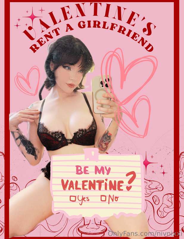 Would you be my valentine? ♥︎If you ever wondered what it wo..