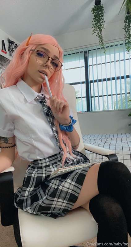 School tutor pt. 2 💗📚✏️ How soft do my titties look? Do you .. 23