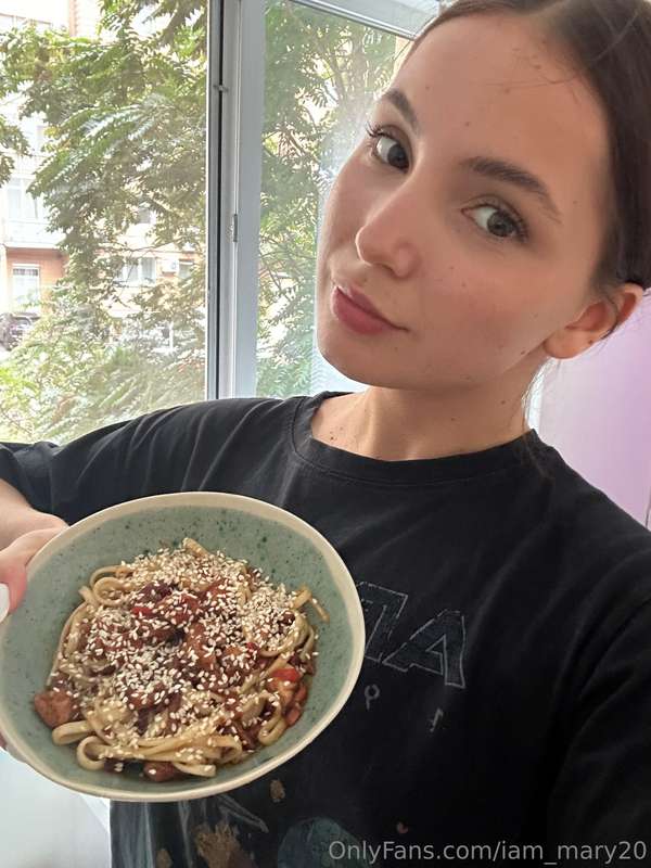 Tried a new pasta recipe and it was a real culinary masterpi..