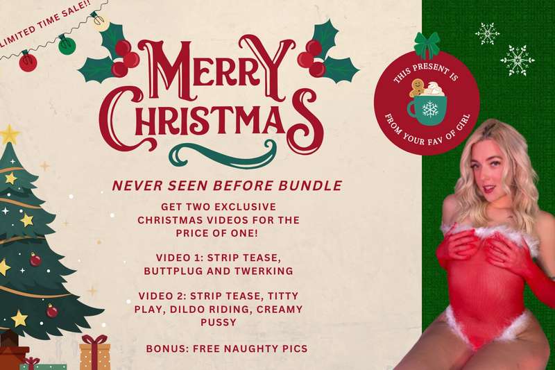 ✨🎄CHRISTMAS BUNDLE 🎄✨Get two exclusive christmas videos for .. 1