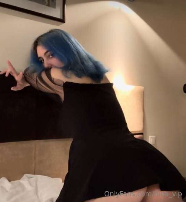 I think my dress is too long...Do you want me to lift it up,..