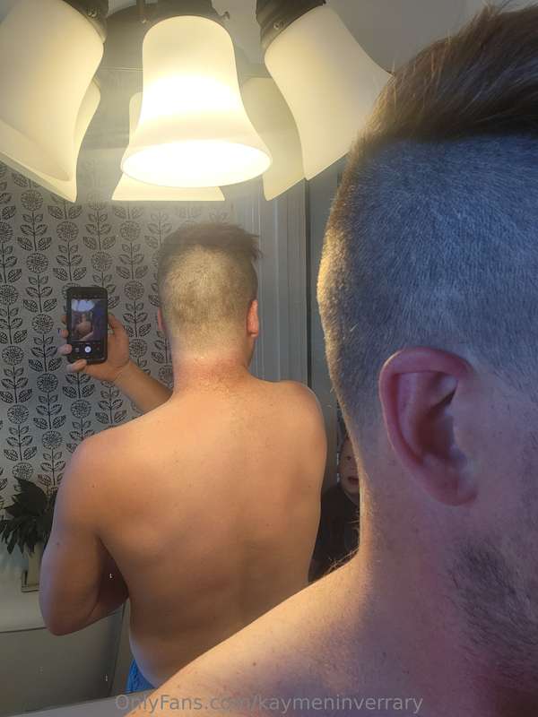 New summer haircut. I only messed it up a little. 4