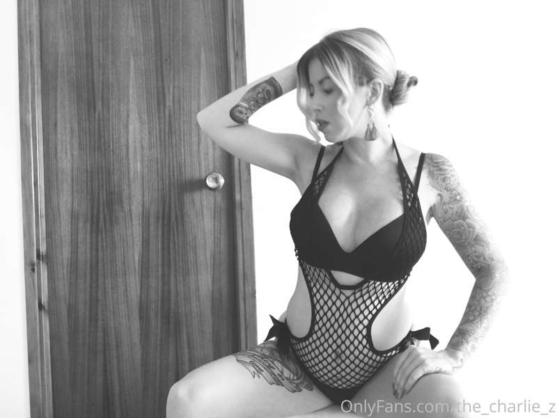 Hot fishnet body photo set 5
