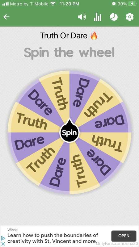 Do you wanna play??  Anyone is welcome😊 1 Spin $3 3 spins $5..