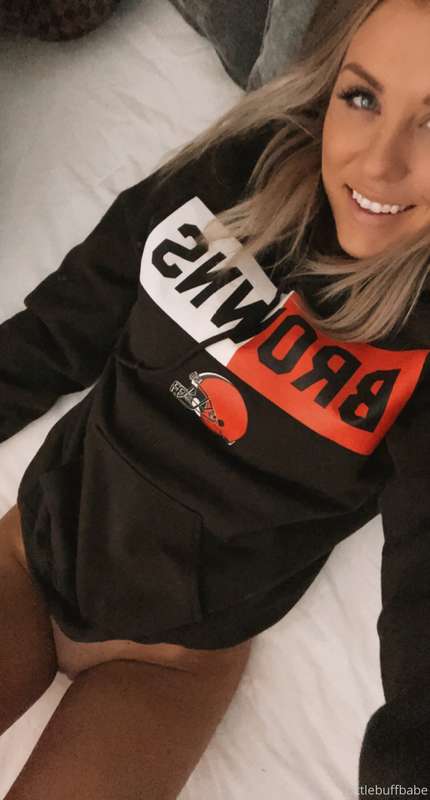 The Browns won today! Celebratory fuck maybe 😈