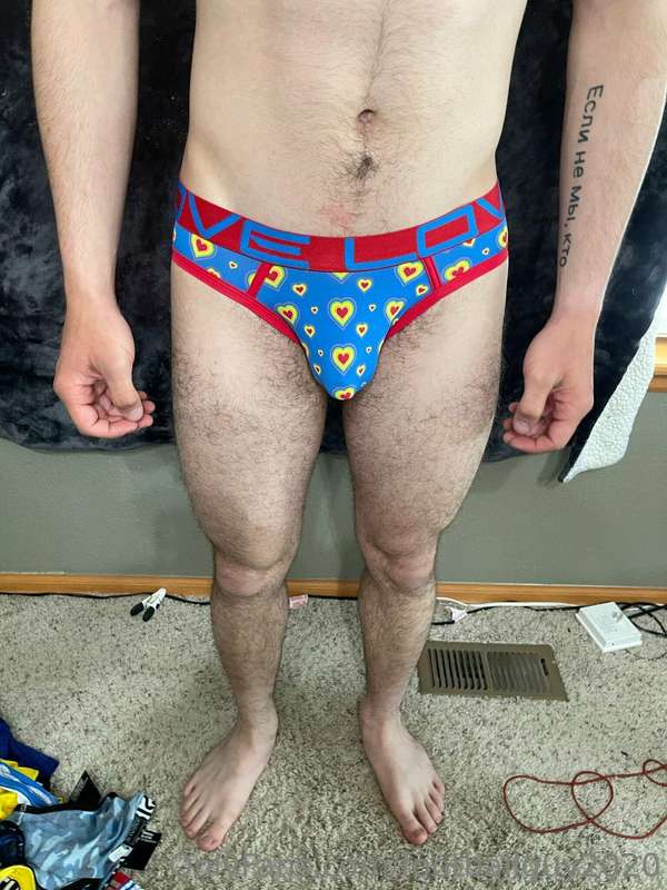 There is no back to these undies! LOL! 8