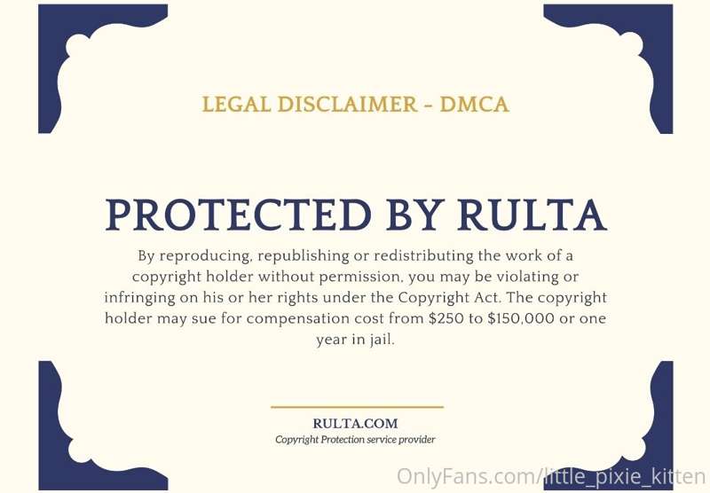 Just going to pin this to my page, it's from my DMCA copy-ri.. 1