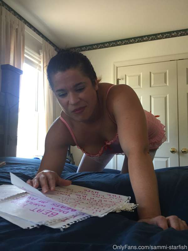 BTS... getting ready to film a facefuck video. 3