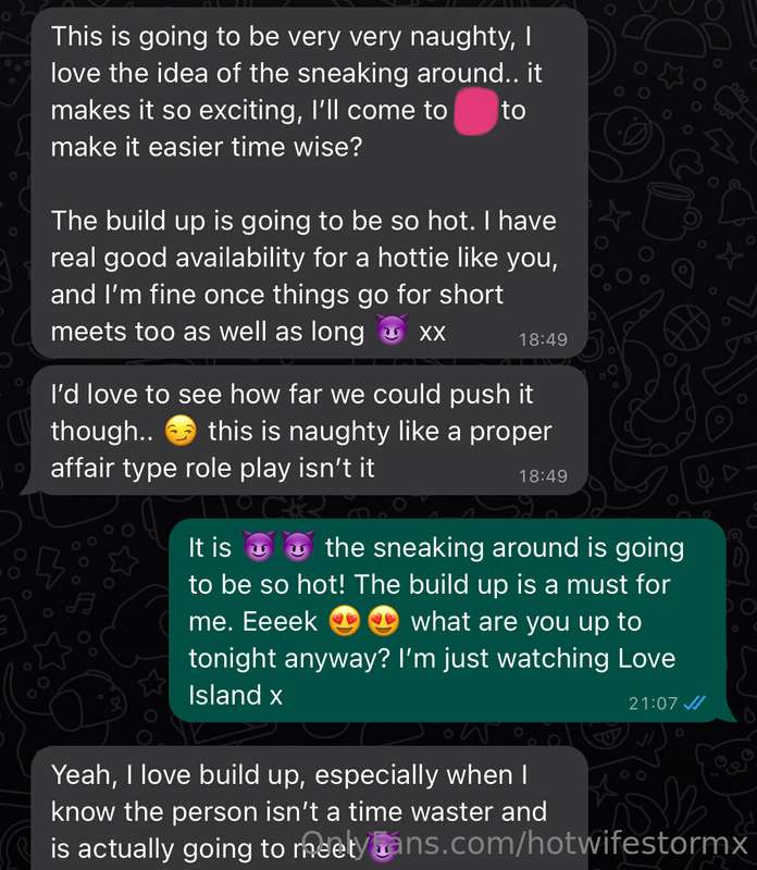 I can’t tell you how fucking excited I am!!! I’ve only gone .. 1
