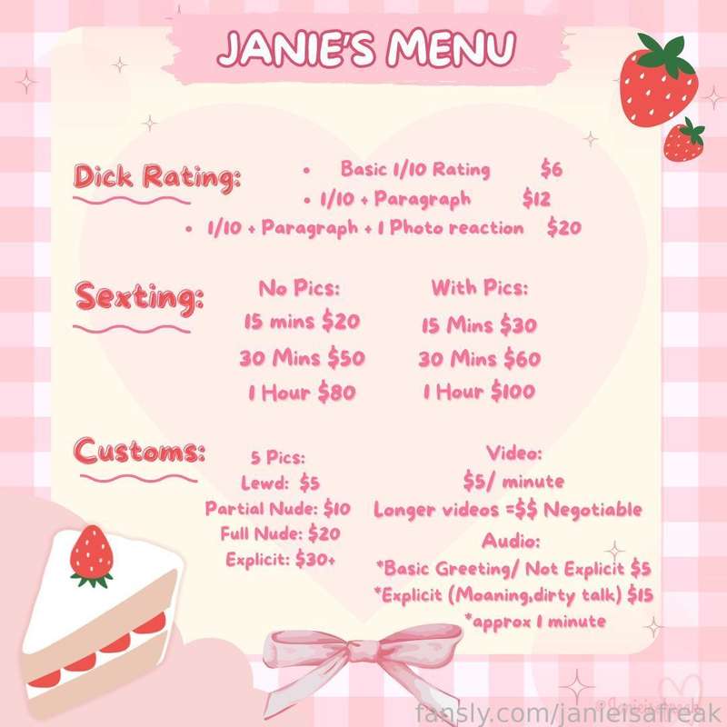 Janieisafreak - Fansly - 29 Apr, 2024
