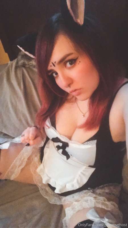 Your neko maid will lick you clean Master 👅 31