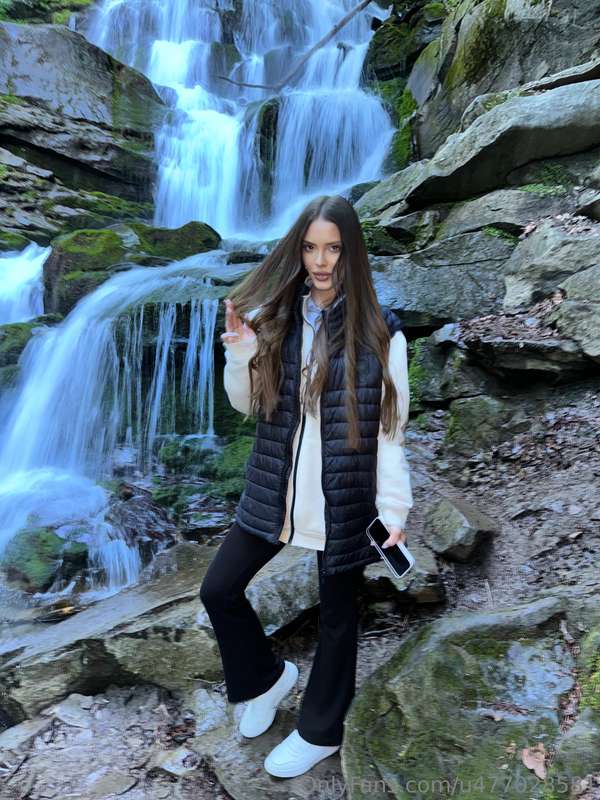 One of the most beautiful places for me is a waterfall🌊✨ The..