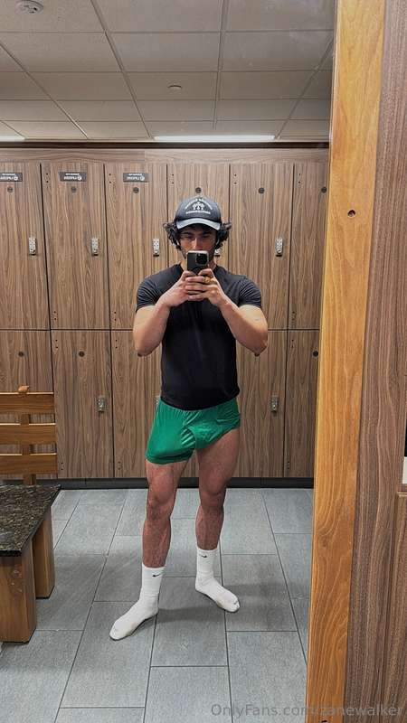 Quickie in the locker room?
