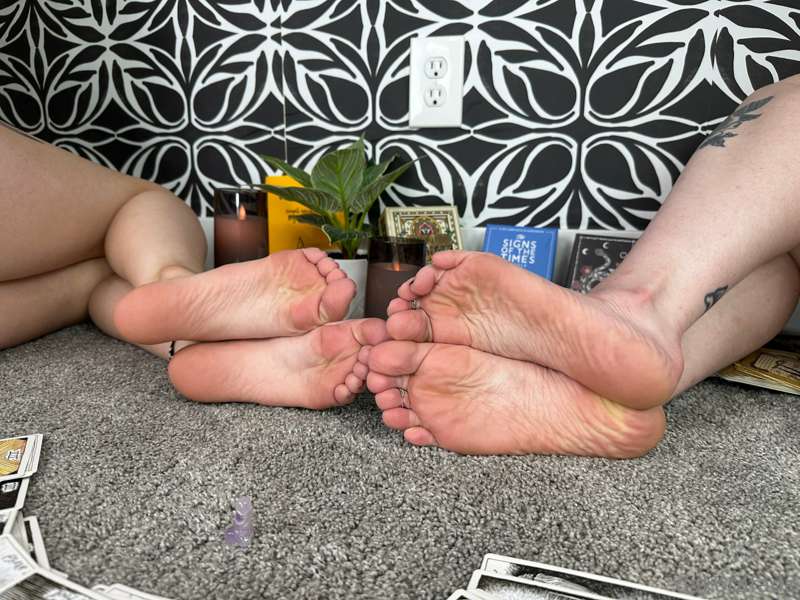 our feet are your entire world.. with @graveyardfeet 13