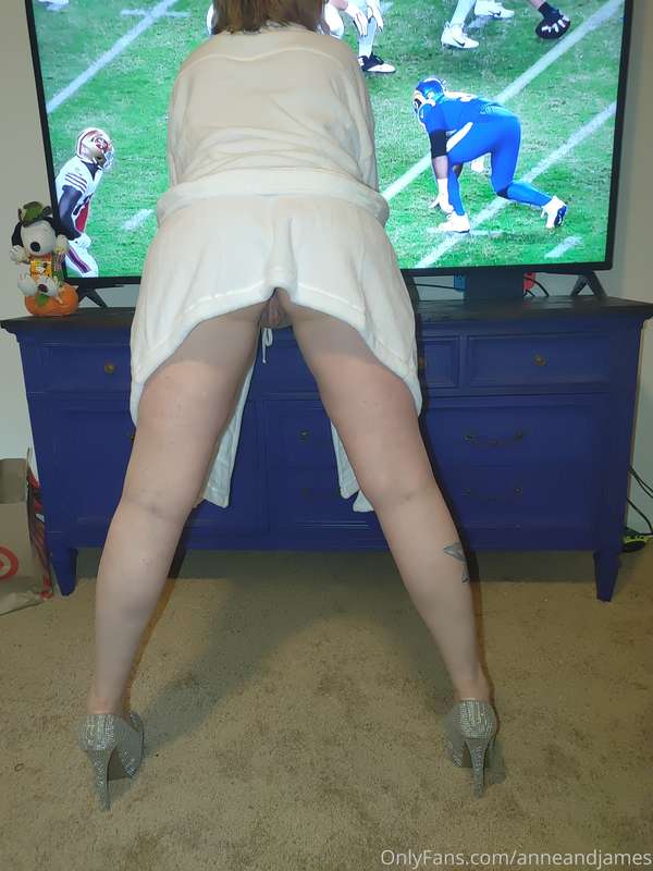 Here is the view from behind