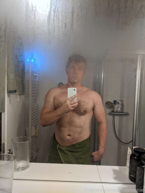 Getting ready for the gym and then some more intimate things..