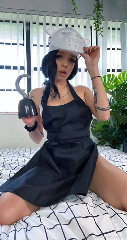Chef cosplay pt. 3 🖤 I grew my pu$$y hair out for you guys, .. 12