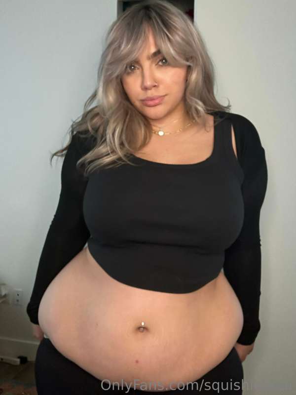 Look how big my belly is :) 12