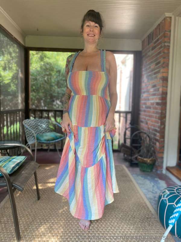 The sundress… and what’s underneath…