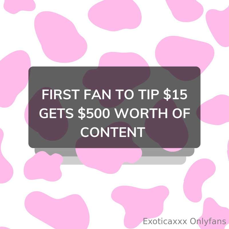 You send $15, I’ll send you into a meltdown $350 worth of me..