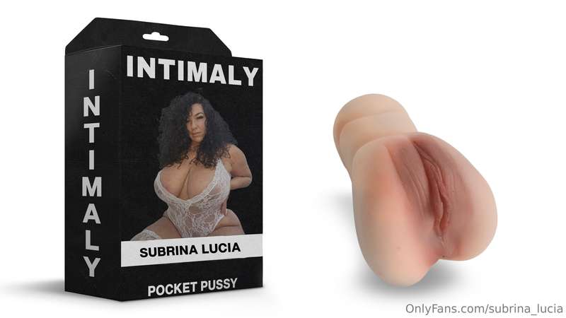 My own pocket pussy.... i can't wait to watch you use it. Ma..