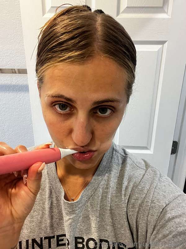 Want to watch me brush my teeth?