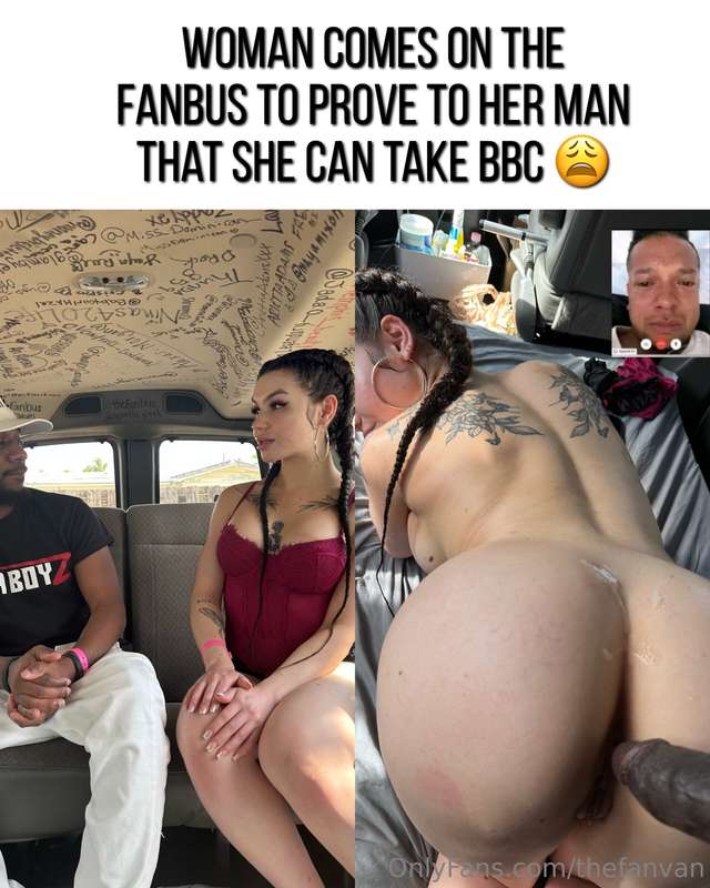 SEXY PETITE BABBIE TAKES A 10” BBC on the Bus!!!! 