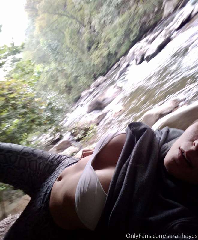Just chilling on a log by the river away from society for a ..