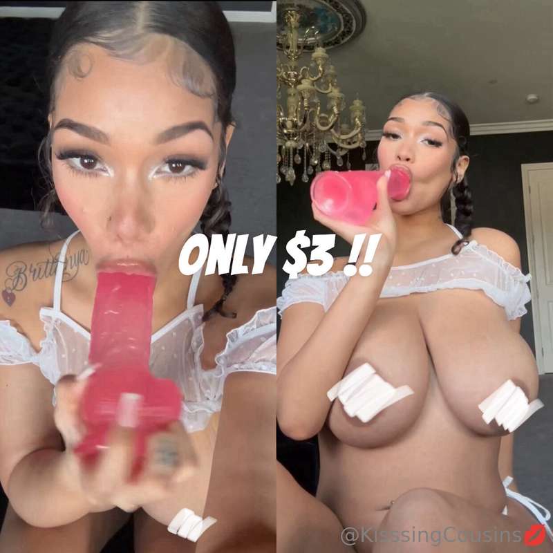 Only $3 to cum rn! 🤤💦 @hott4lexi