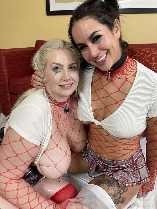 Misty and I got covered in our own spit!! Which photo is you..