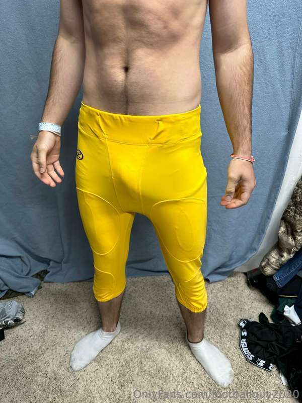 More of the private in football pants! 5