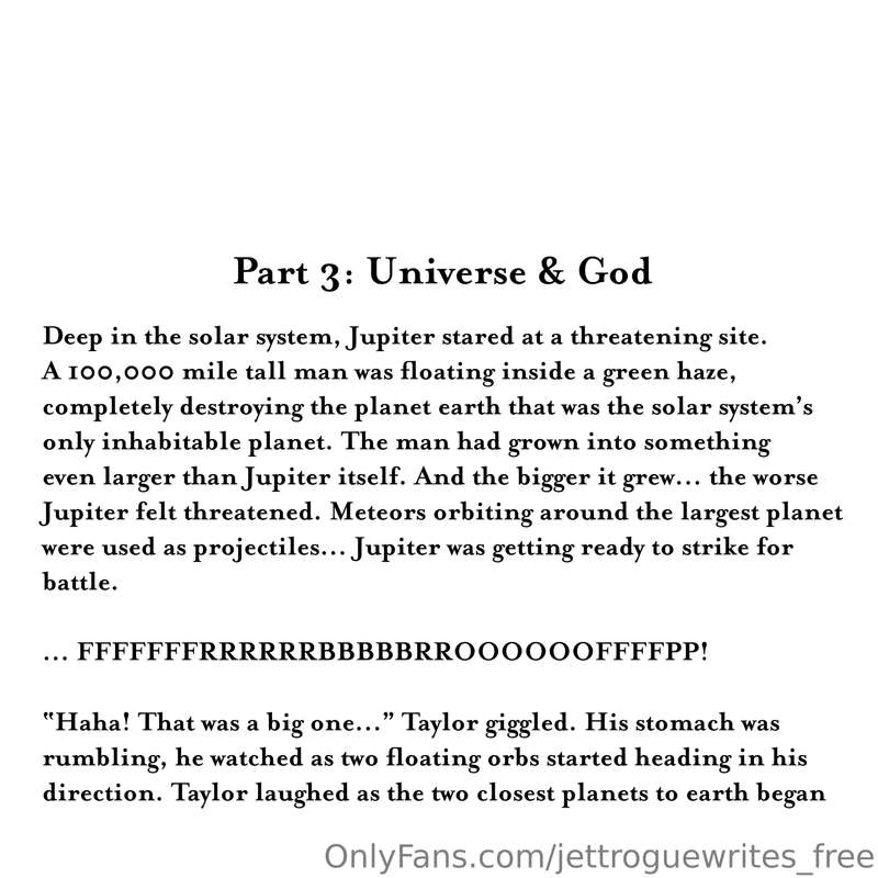 Taylor the God Farter Part 3 A fan commissioned a 15,000 wor.. 2
