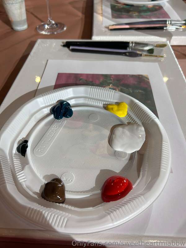 So my therapist made me take a painting class, because it se..