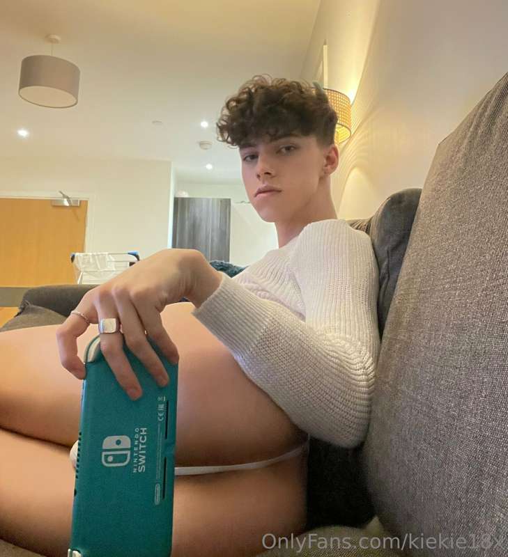 Video games and cuddles? ☺️👾 15