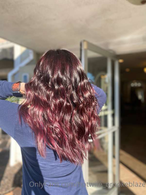 Had to get my hair done before heading back to Texas tomorro.. 2