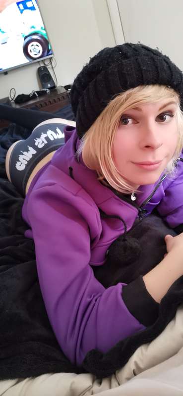 Purple bun set 10/10 x ^~^ Using new cam x Hope you like the.. 7