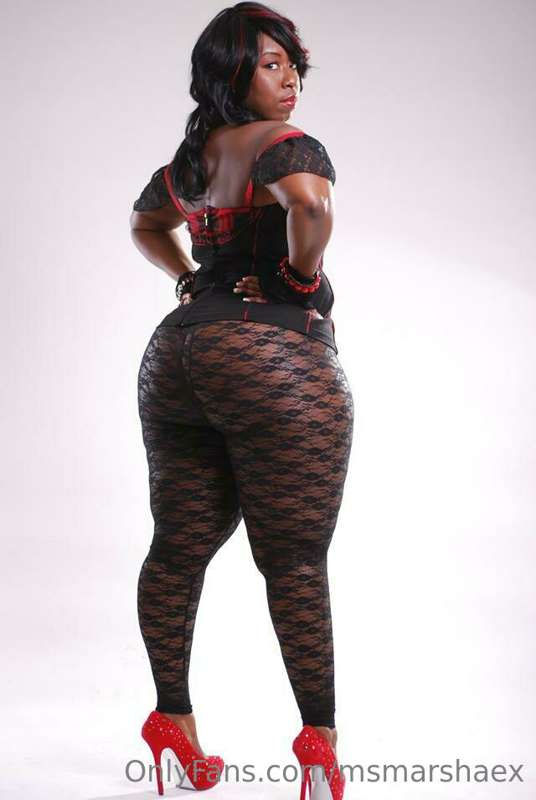 Photo Set - Black lace pants 1