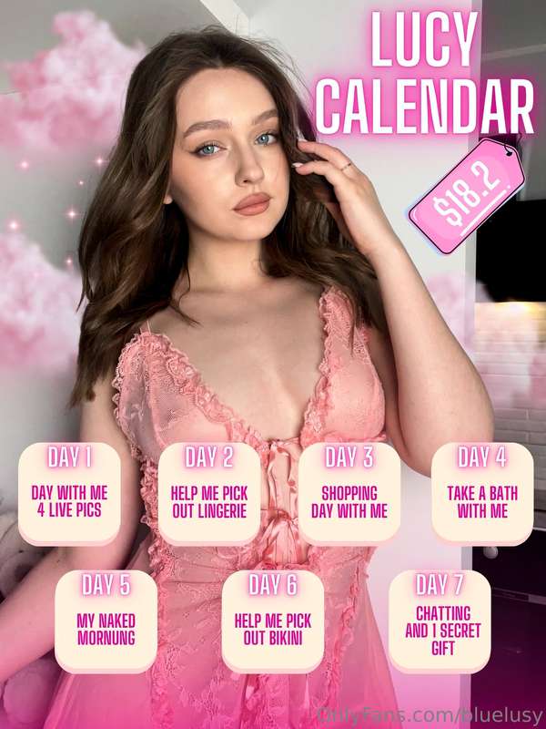 🎀𝑳𝑼𝑪𝒀 𝑪𝑨𝑳𝑬𝑵𝑫𝑨𝑹🎀  Buy a membership on my calendar and get a g..