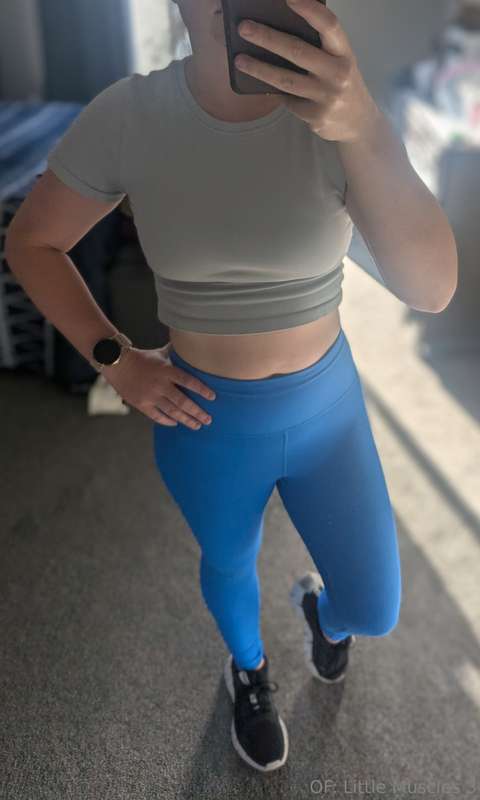 Gym session complete! Feeling good, and you can see more... ..