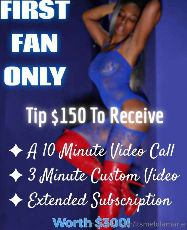 FIRST FAN ONLY!!TIP $150 receive all of this ⬇️😍 A 10 Minute..
