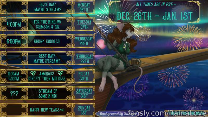 Rainalove - Fansly - 26 Dec, 2022