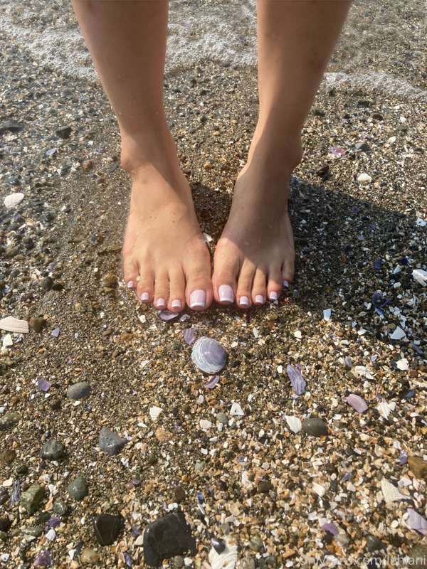 New mani pedi 💕 still out and about 1