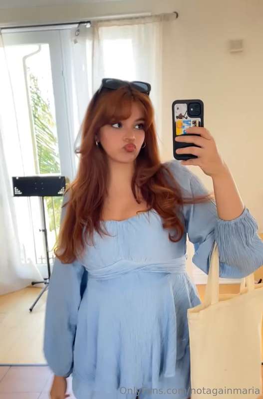 Wearing something cuter under this dress 😉
